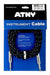 ATNY Electric Guitar Cable - Braided Amplifier Cable 0