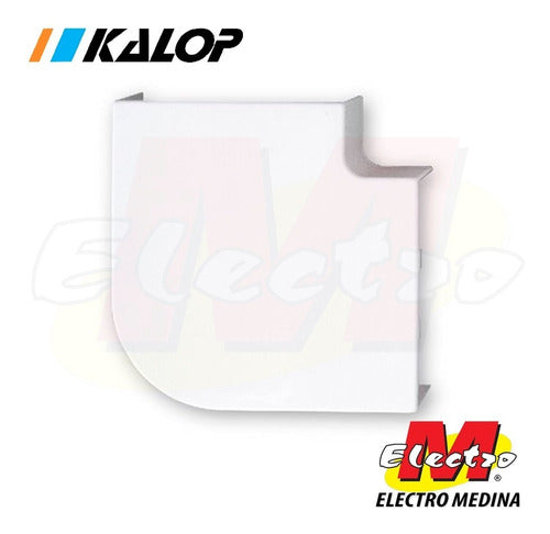 Flat 90 Degree Bend for Cable Duct 100x50 Kalop Electro Medina 0