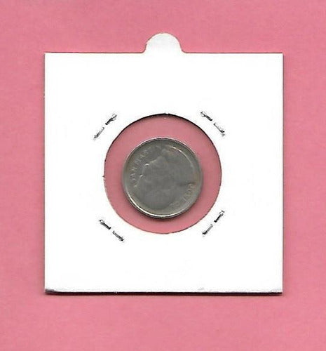 Moneda Argentina Error Giro 5 Centavos 1955 Palermo 2