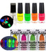 Fluorescent Lipstick + Nail Polish UV Glow Kit 0