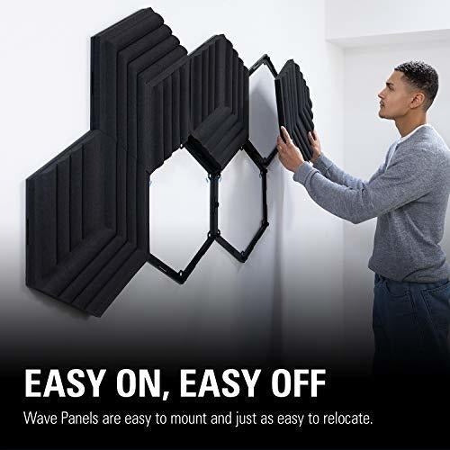 Elgato Wave Panels: 6 Acoustic Treatment Panels + Hexagonal Frames 5