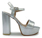 Women's Platform Leather Fashion Sandal Art: 9619-1 by Tallon 0