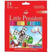 Lápices De Color Little President Acuarelables X24 0