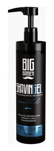 Shaving Gel De Barbear Big Barber 750ml Menthol Para Pezinho 5