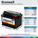 Kronwell 12x65 Battery for Fiat Palio Siena 1.6 1.8 4