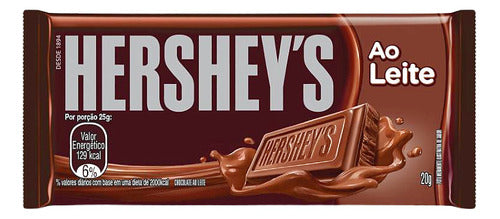 Hershey's Chocolate Con Leche Delicioso! 18 U X 20 Grs 0