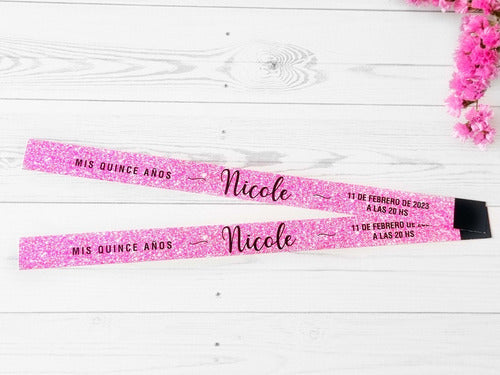 Bloom Studio 70 VIP Bracelets for 15th Birthday and Wedding Customizable 1