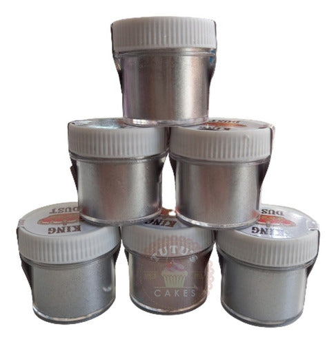 King Dust Silver Powder Colorant for Baking 1