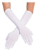 10Tra Guantes Blanco Dama Charlestone 55 Cm Cotillon Disfraz Sexy 0