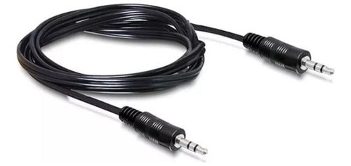 Generic Miniplug 3.5mm to 3.5mm Auxiliary Audio Cable - 1m 1