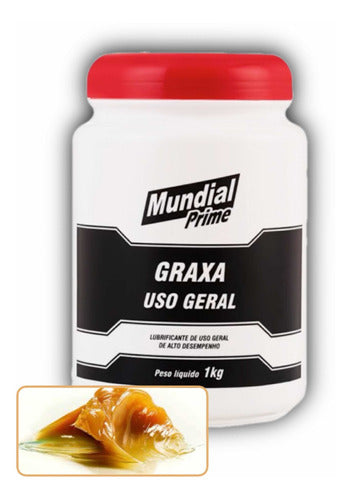 Graxa Uso Geral 1kg Diversas Aplicações Alto Desempenho 0