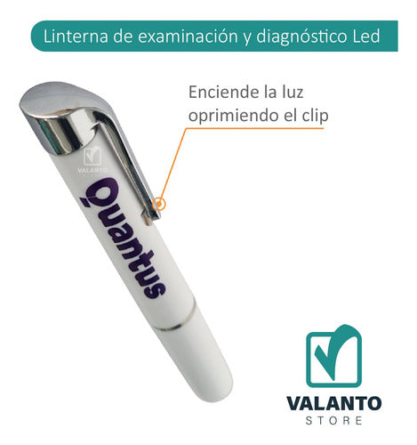 Linterna Examinación Diagnóstico Led Tipo Lapicera Quantus 2