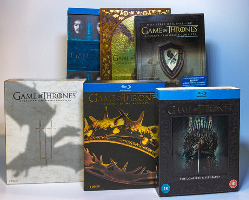 Blu Ray Game Of Thrones Seis Temporadas 1