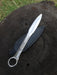 Hand-Forged Small Dagger with Leather Sheath 4