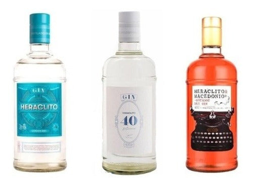 Heraclito Mix X3: Macedonio Botanic, 40 Botanicos, and London Dry Gin 0