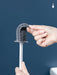 Flexible Silicone Toilet Brush with Hanging Accessory 14
