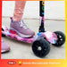 Oryx Kids Folding Scooter with 3 Wheels and Lights 3