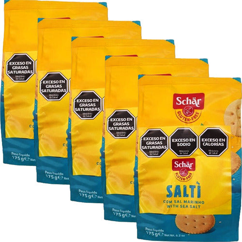 Schär Saltí Combo X5 Gluten-Free Crackers 0