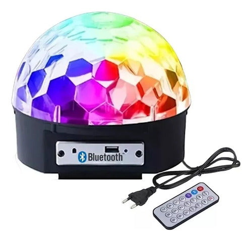 Bola De Luces Audioritmica Bluetooth 0