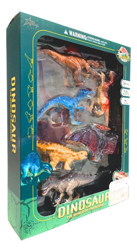 Set De Dinosaurios Feroces Variados Figuras Coleccionables 1