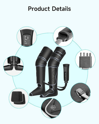 Masajeador De Pierna Completa Muslo Rodilla Pantorrilla Pies 6