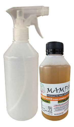 Combo 1 Liter Sprayer with Potassium Soap Cinnamon and Neem - Gardening Set 0