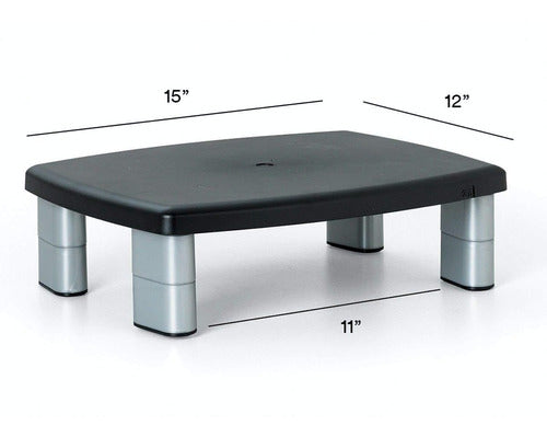 3m Adjustable Monitor Stand 3 Pack Three Leg Segments 1