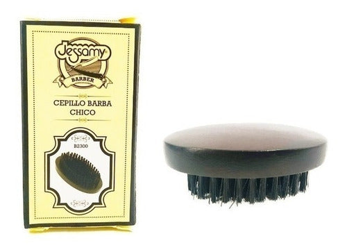 Jessamy Cepillo Para Barba Chico Mango De Madera B2300 0