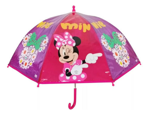 Minnie Pepa Barbie Simon Ct Mmk P450 - Kids Umbrella 1