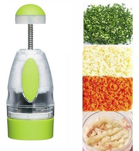 Smile Mom Rotating Vegetable and Fruit Chopper 0