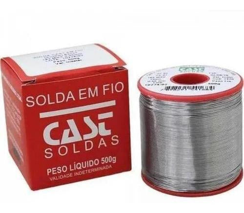 Rolo De Solda Estanho 63 X 37 500g 1 Mm Cast 0