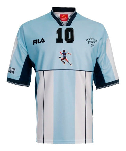 Argentina Tribute Match Maradona Fila T-shirt 1