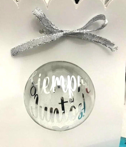 Personalized Christmas Baubles Set 0