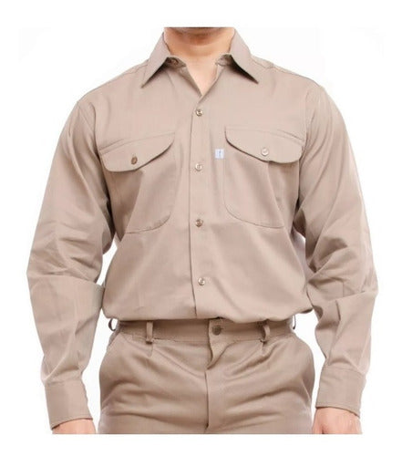 Ombu Classic Long Sleeve Work Shirt 56/60 0