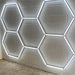 Luz Led Rgb Techo O Pared Panel Hexagonal Gym Club Barberia 3