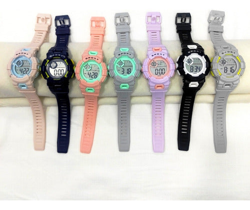 Reina Flores Digital Waterproof Kids Watch 0