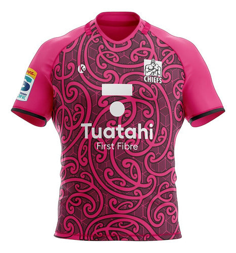 Kapho Rugby Chiefs Pink 2023 Super Rugby Adults 5