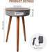 TooCust Smart Auxiliar Table with Charging Station 4