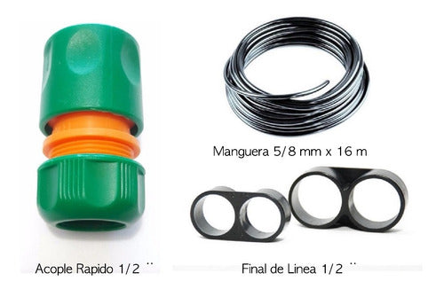 Kit De Riego Por Goteo Para 16 Macetas 2