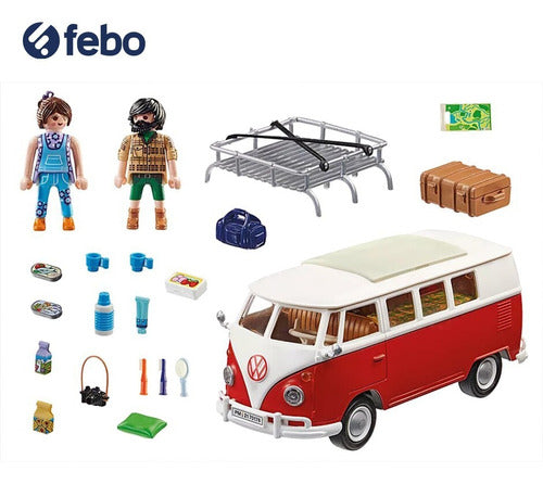 Playmobil Volkswagen Kombi T1 Camper Febo 1