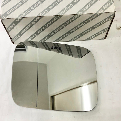 Mopar Left Side Mirror Glass for Jeep Renegade with Mopar Line 4