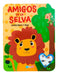 Dreams Art Friends of the Jungle Pinta Y Pega Book with Stickers 0