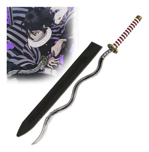 Espada Demon Slayer Obanai Iguro Kimetsu No Yaiba Serpentes 0