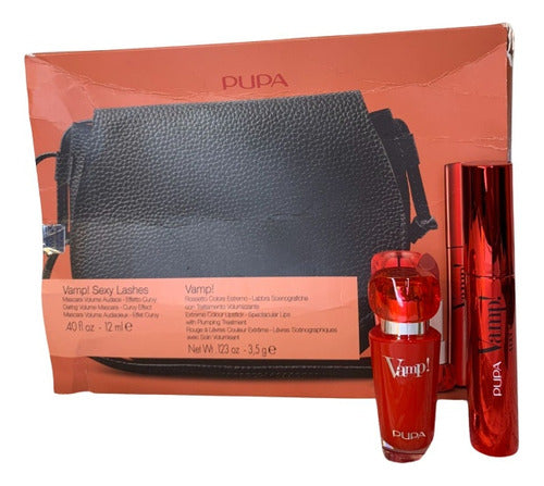 Pupa Bolso Sexy Mini Bag + Mascara Volumen + Labial 3in1 1