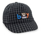 Baby Beanie Hat with Visor Checkered Design 5