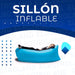 Inflatable Lounge Chair Puff Mattress Beach Pool Camping + Bag 11