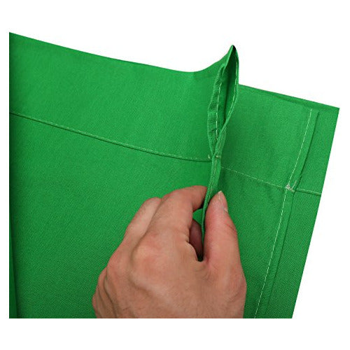 Gskaiwen Photo Studio 10x20ft / 3x6m Green Muslin Backdrop 3