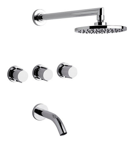 FV California Built-in Shower Mixer with Diverter 0103/17 0