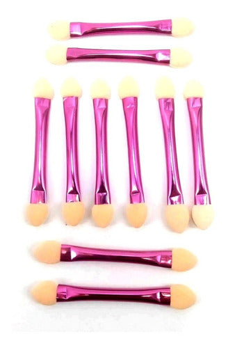 Makeup Set 10 Mini Brushes Pierre Cardin Applicators 12