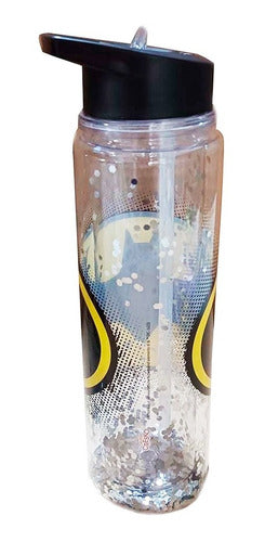 Batman Bottle with Glitter Retractable Spout 500ml Cresko 1